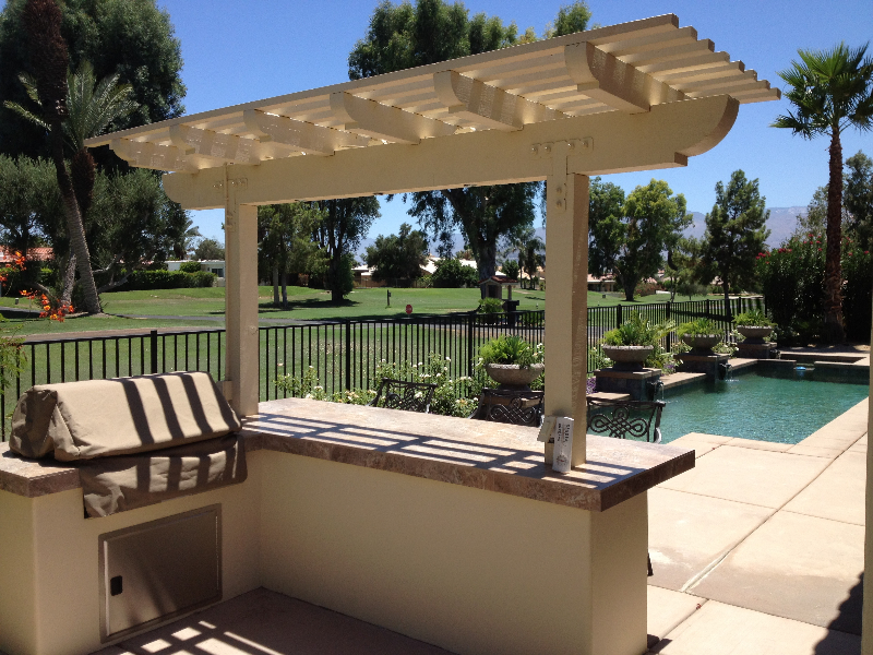 custom outdoor kitchen